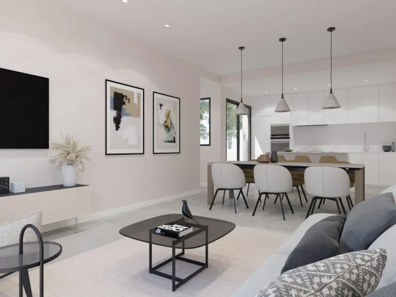New construction villa with pool in Polop de la Marina