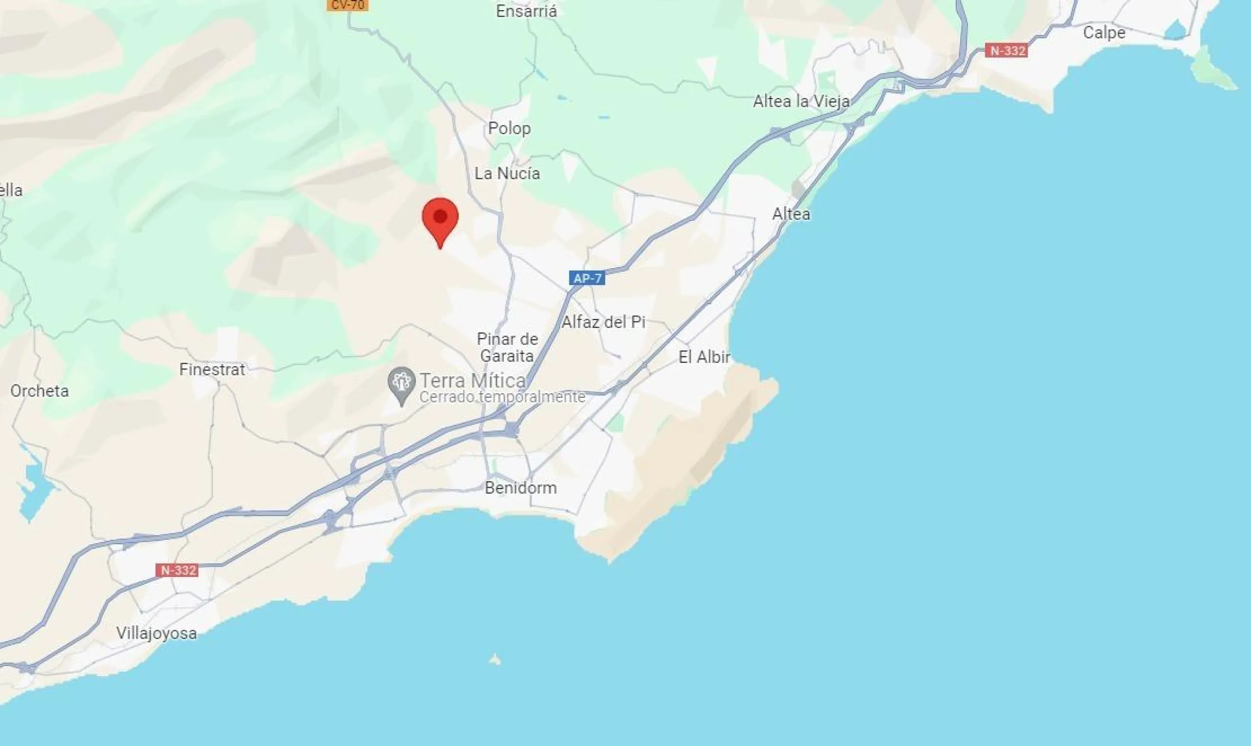 New construction villa with pool in Polop de la Marina