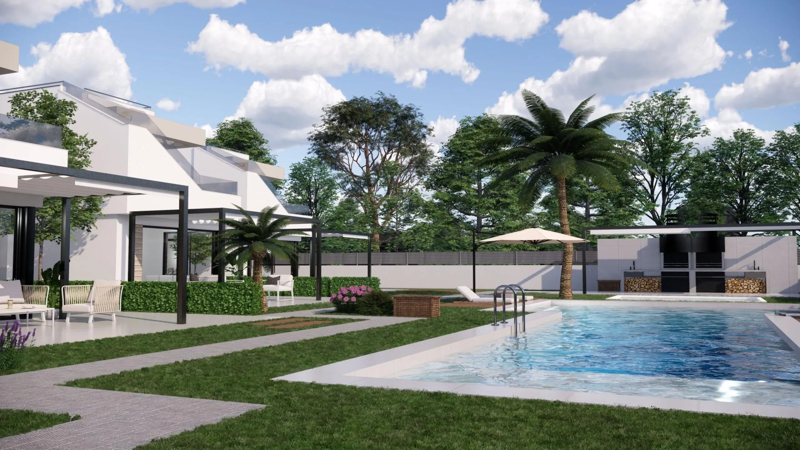 Espectacular villa con acceso PMR y piscina propia en zona céntrica