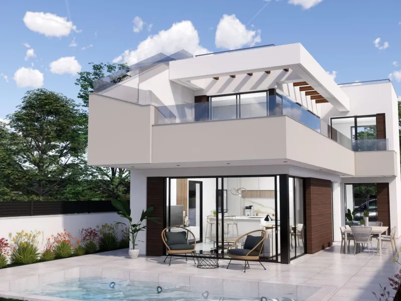 Espectacular villa con acceso PMR y piscina propia en zona céntrica