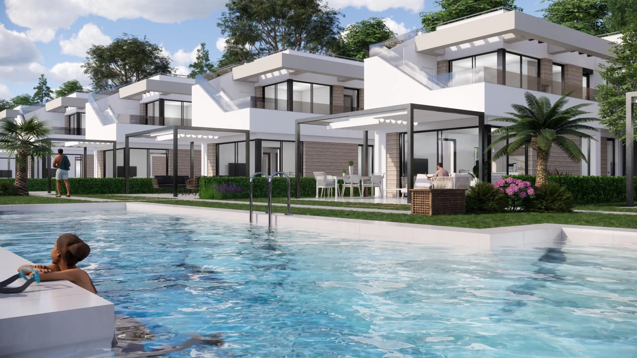 Espectacular villa con acceso PMR y piscina propia en zona céntrica