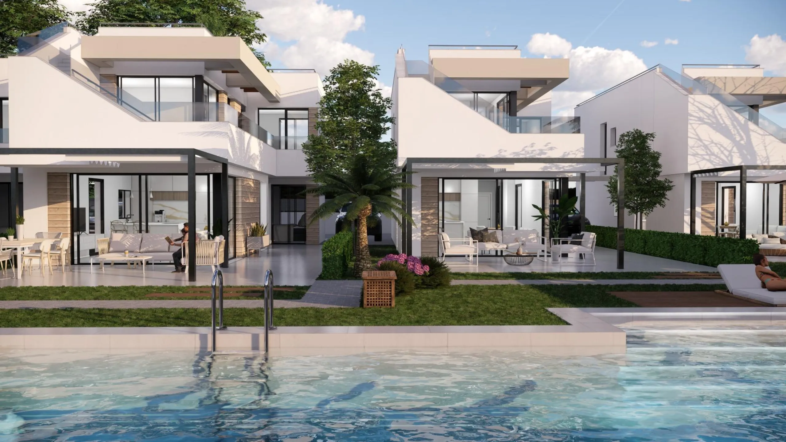Espectacular villa con acceso PMR y piscina propia en zona céntrica