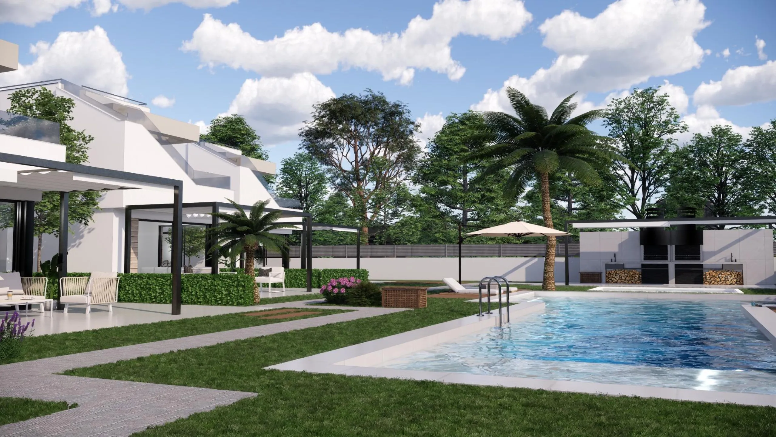 Espectacular villa con acceso PMR y piscina propia en zona céntrica