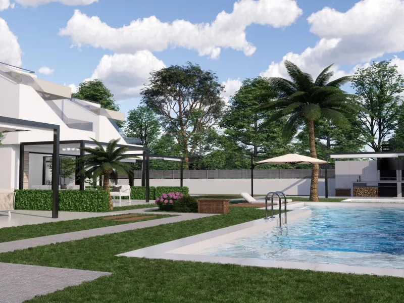 Espectacular villa con acceso PMR y piscina propia en zona céntrica