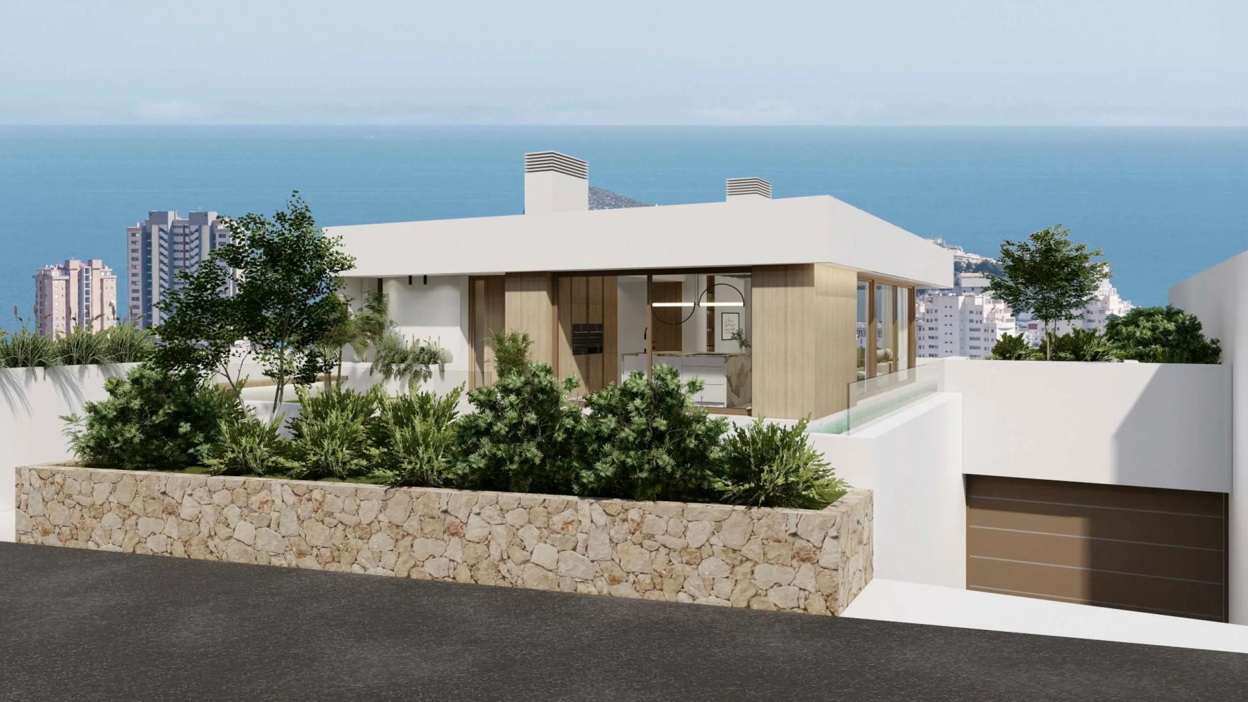 Luxury Villas with sea and mountain views
