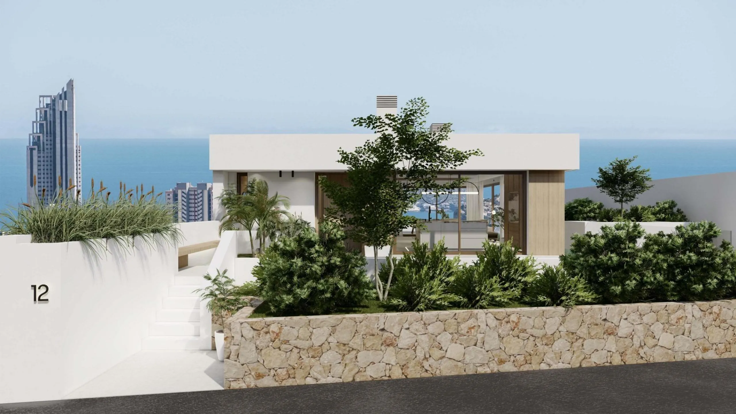 Luxury Villas with sea and mountain views