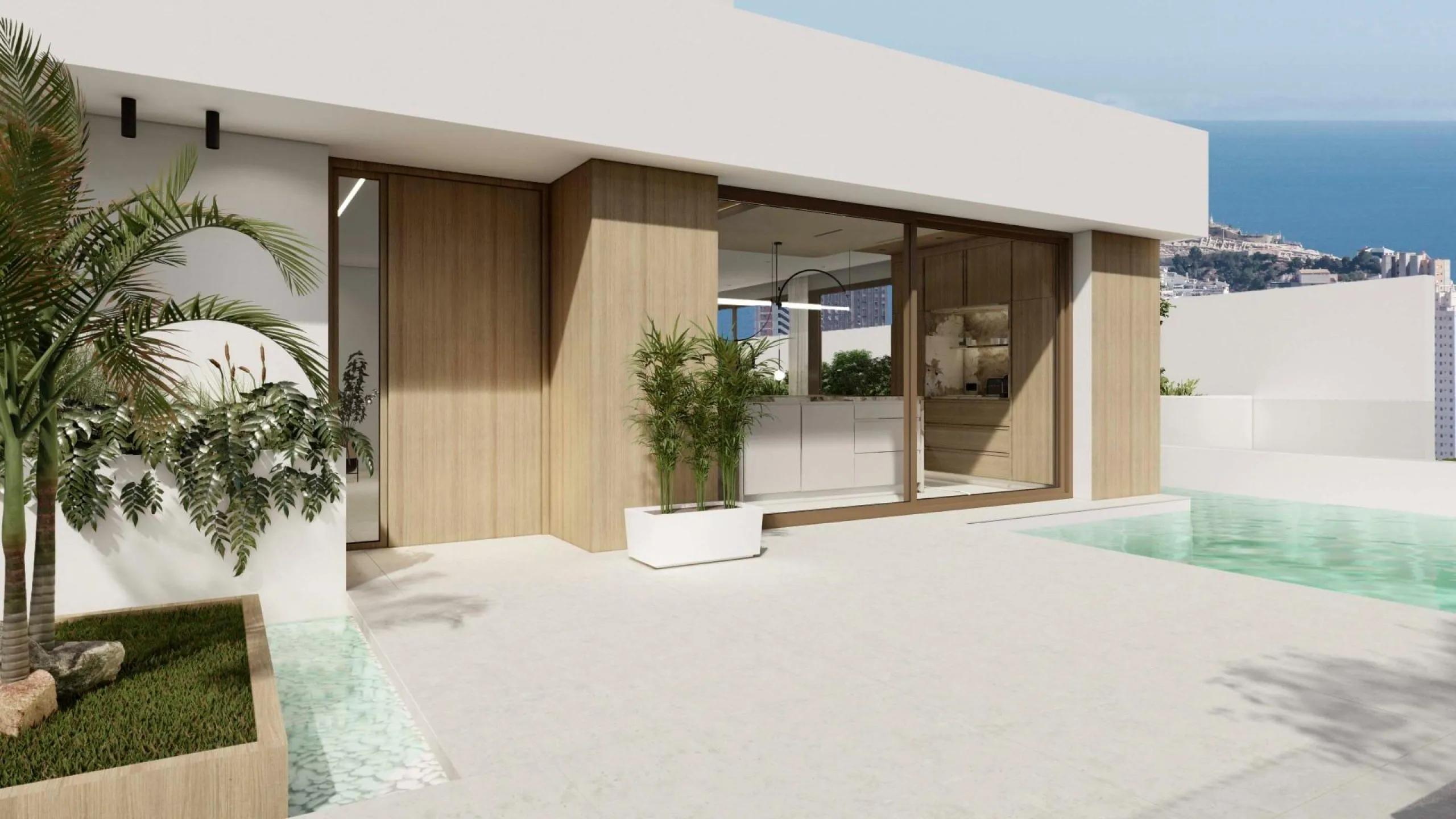 Luxury Villas with sea and mountain views