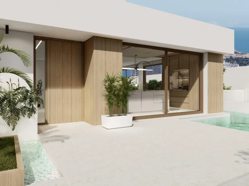 Luxury Villas with sea and mountain views