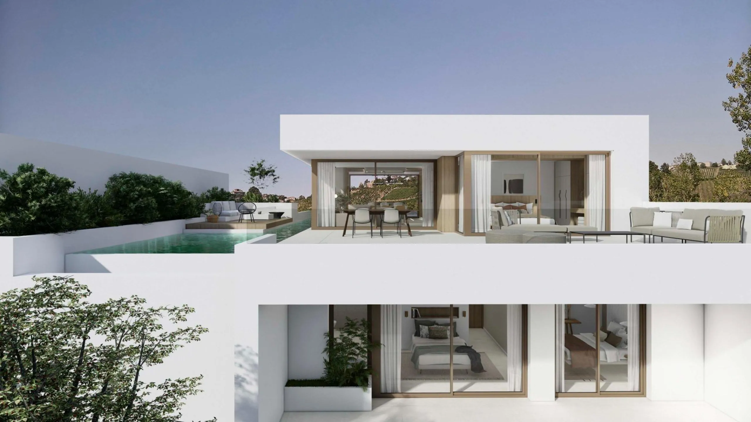 Luxury Villas with sea and mountain views
