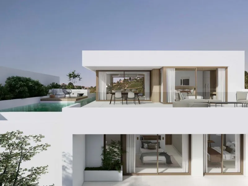 Luxury Villas with sea and mountain views
