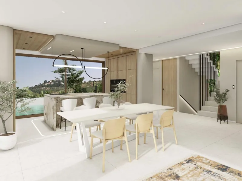 Luxury Villas with sea and mountain views