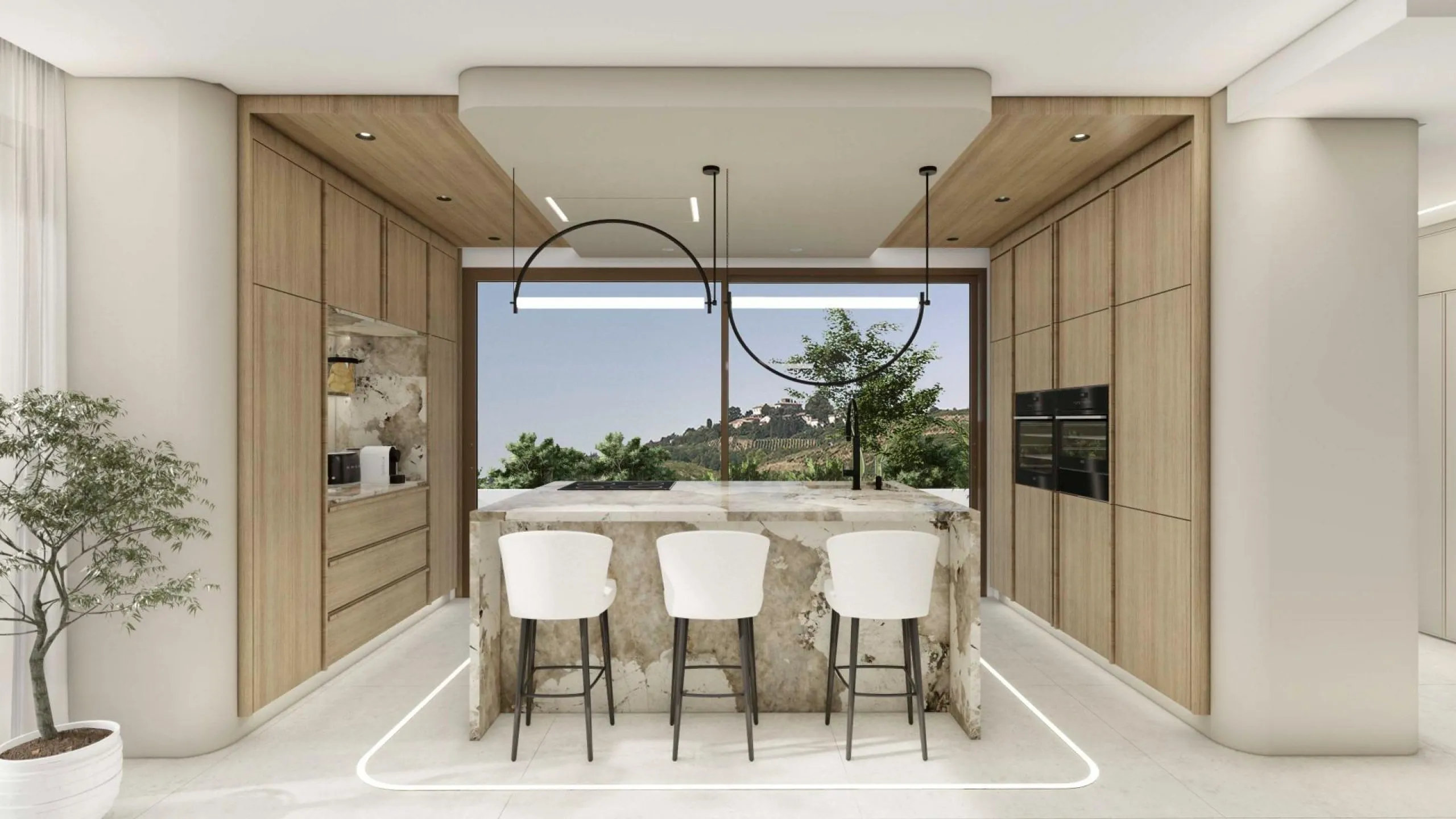 Luxury Villas with sea and mountain views