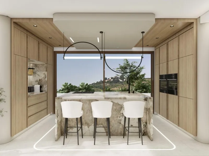 Luxury Villas with sea and mountain views