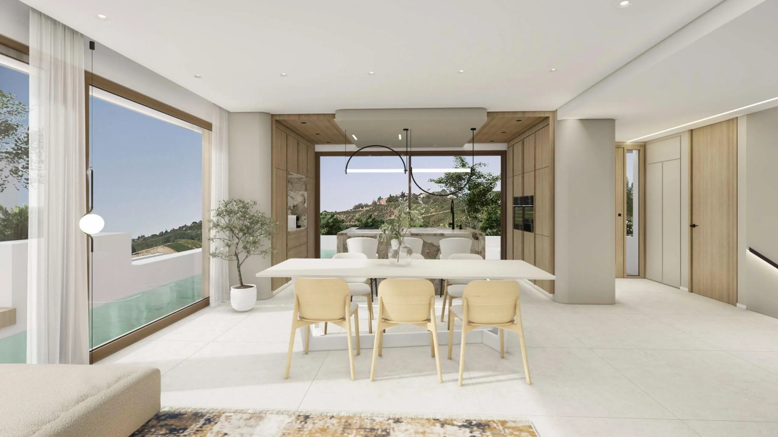 Luxury Villas with sea and mountain views