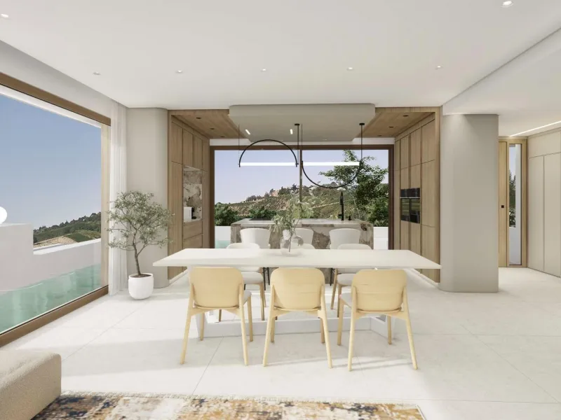 Luxury Villas with sea and mountain views