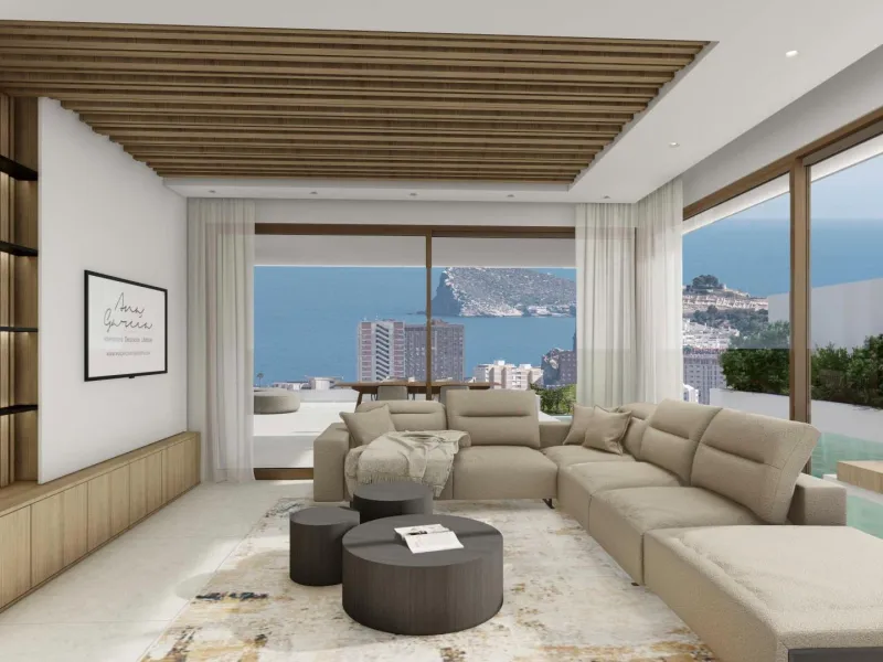 Luxury Villas with sea and mountain views