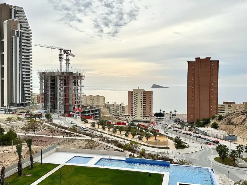 BRAND NEW DESIGN APARTMENT WITH SEA VIEWS ON PONIENTE BEACH, BENIDORM