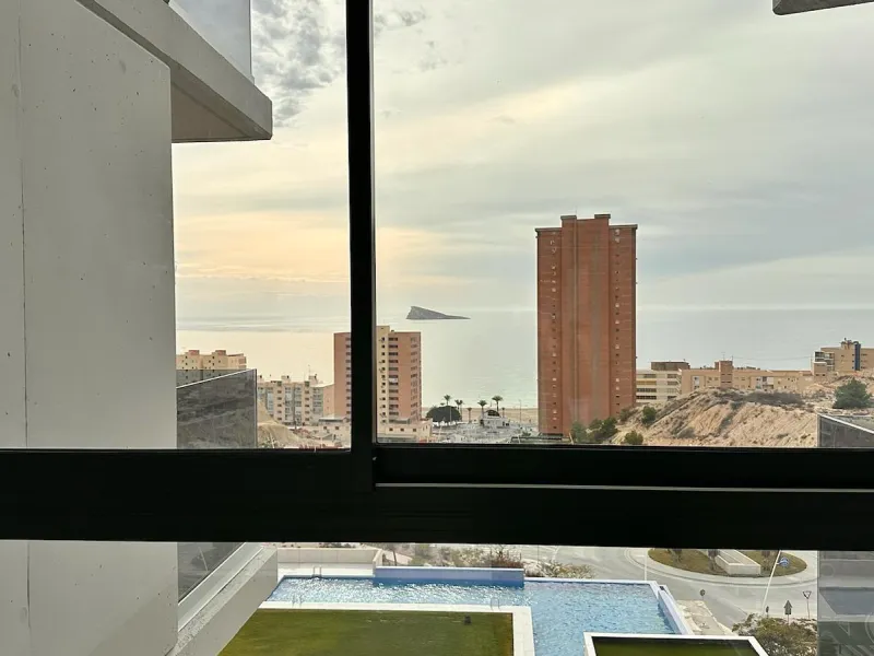 BRAND NEW DESIGN APARTMENT WITH SEA VIEWS ON PONIENTE BEACH, BENIDORM