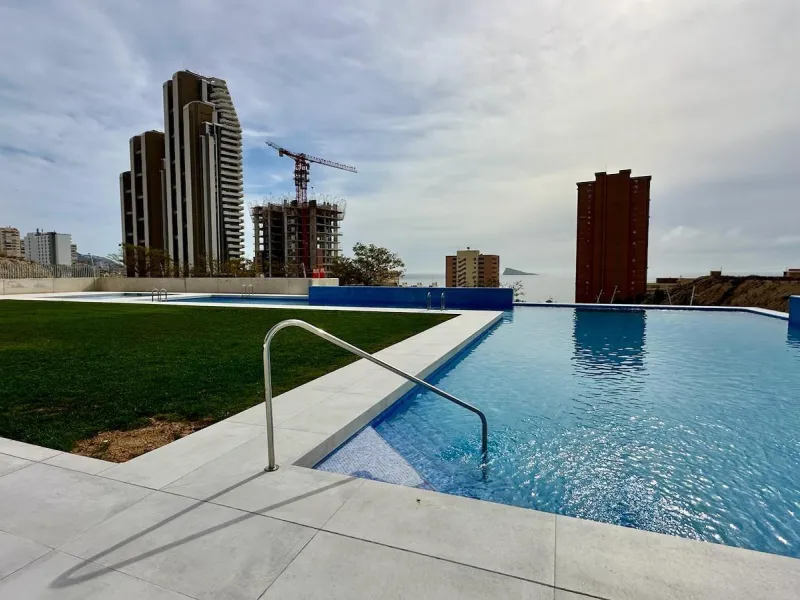 BRAND NEW DESIGN APARTMENT WITH SEA VIEWS ON PONIENTE BEACH, BENIDORM