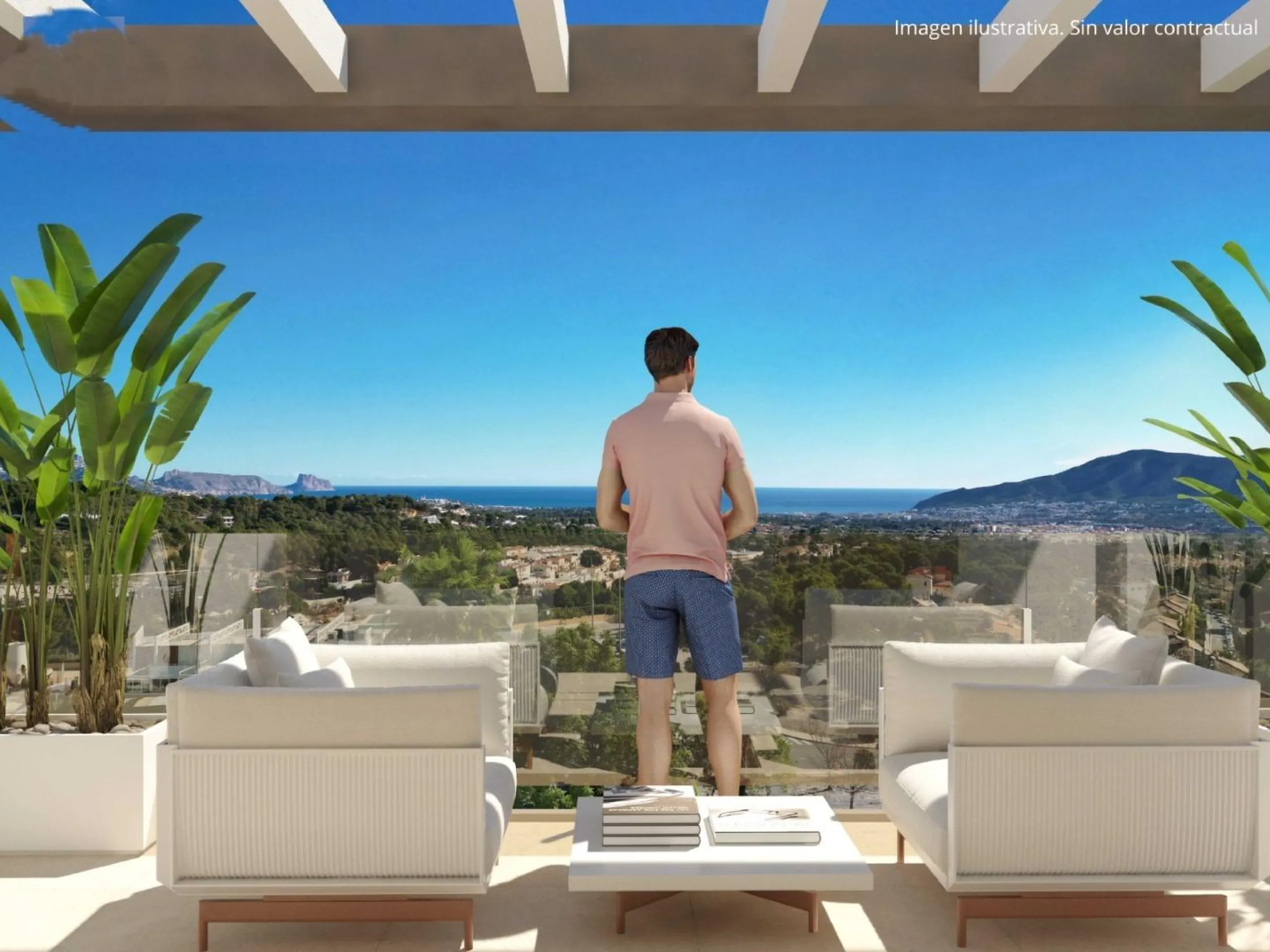 Nuevas villas adosadas de estilo mediterráneo en La Nucia