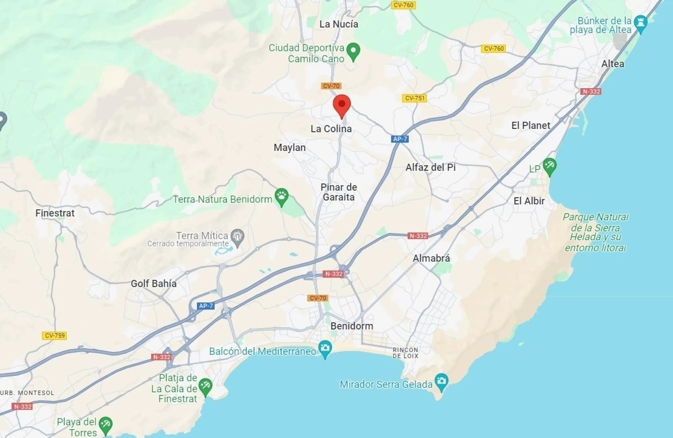 Nuevas villas adosadas de estilo mediterráneo en La Nucia