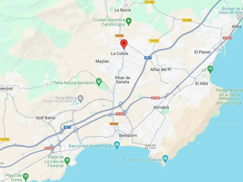 Nuevas villas adosadas de estilo mediterráneo en La Nucia