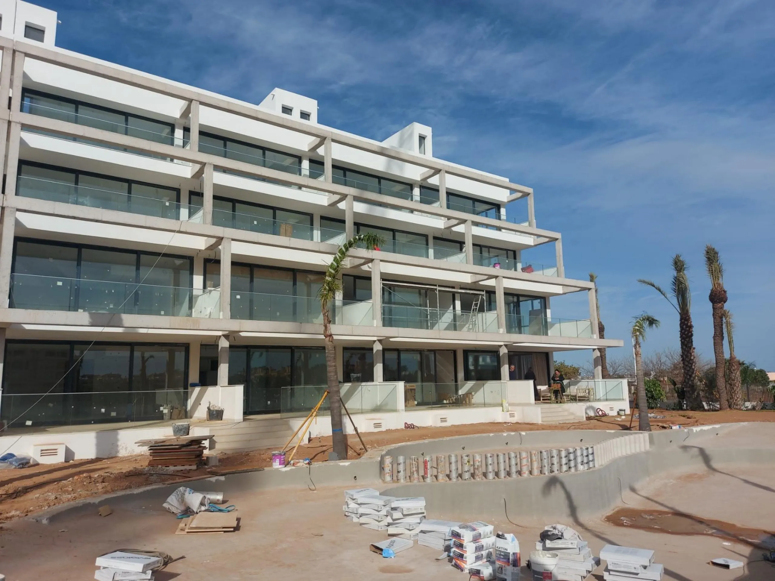 Apartment in Cabo de Palos with sea views and community pool