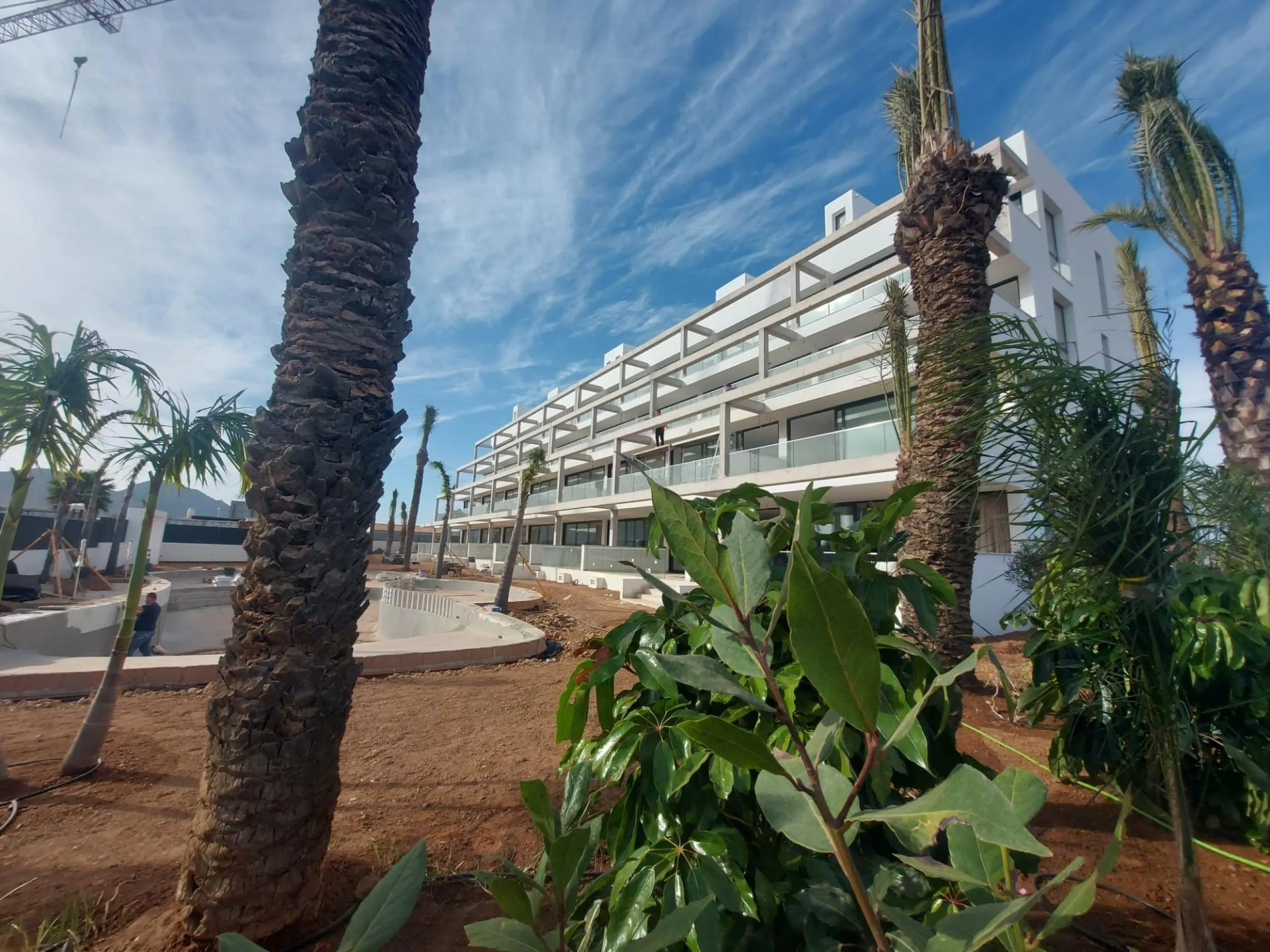 Apartment in Cabo de Palos with sea views and community pool