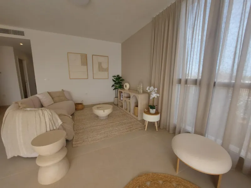 Apartment in Cabo de Palos with sea views and community pool