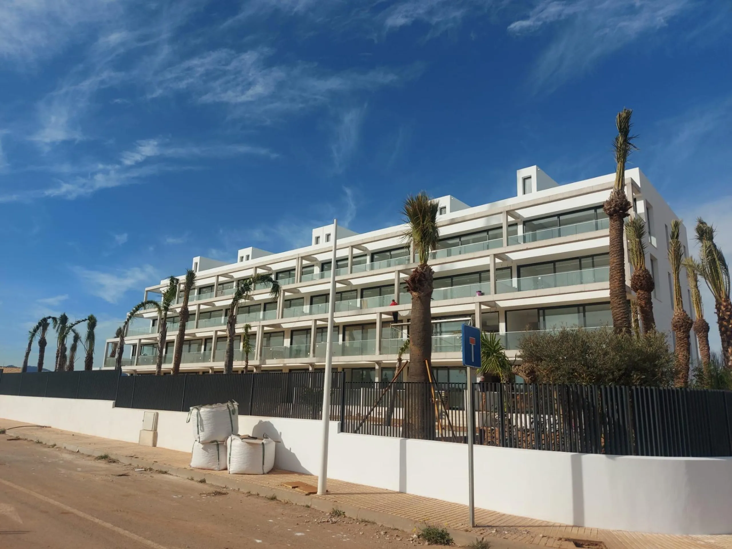 Apartment in Cabo de Palos with sea views and community pool