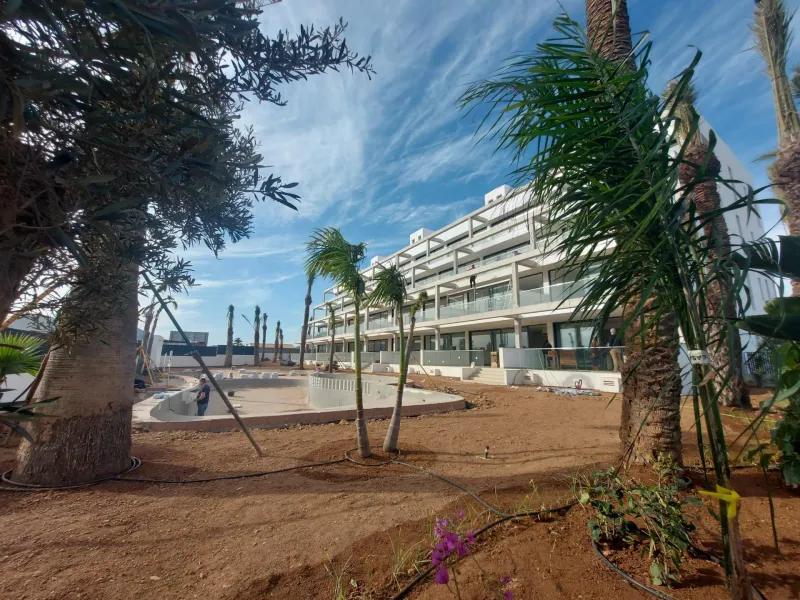 Apartment in Cabo de Palos with sea views and community pool