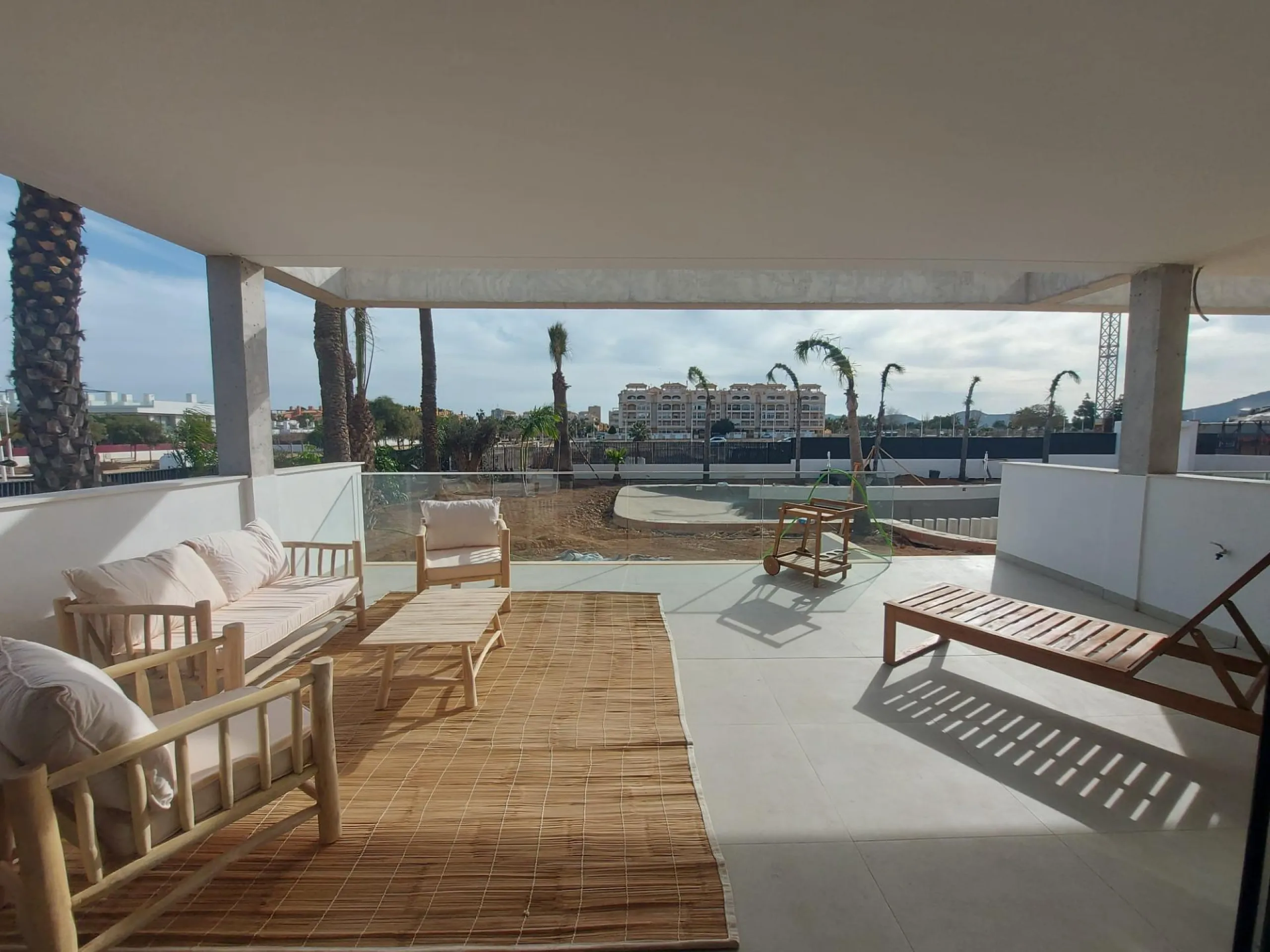 Apartment in Cabo de Palos with sea views and community pool