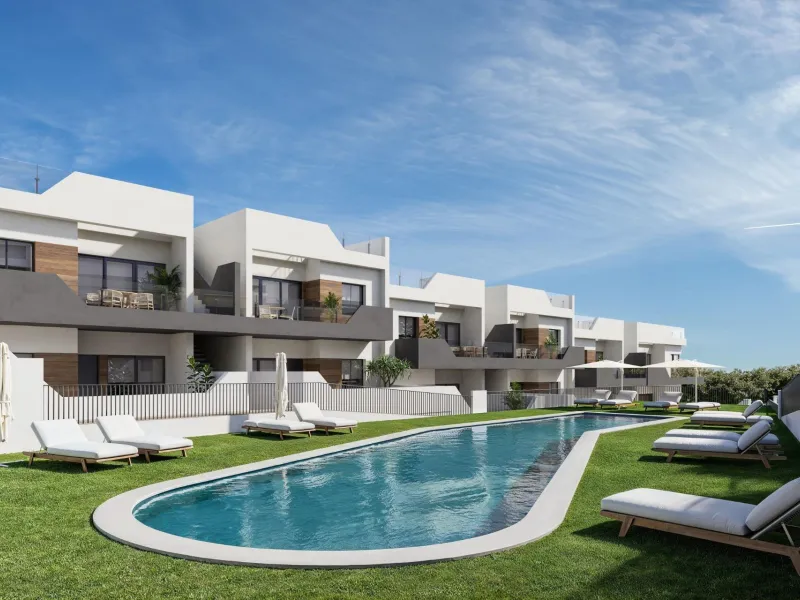 Apartment in Cabo de Palos with sea views and community pool