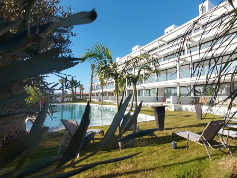 Apartment in Cabo de Palos with sea views and community pool