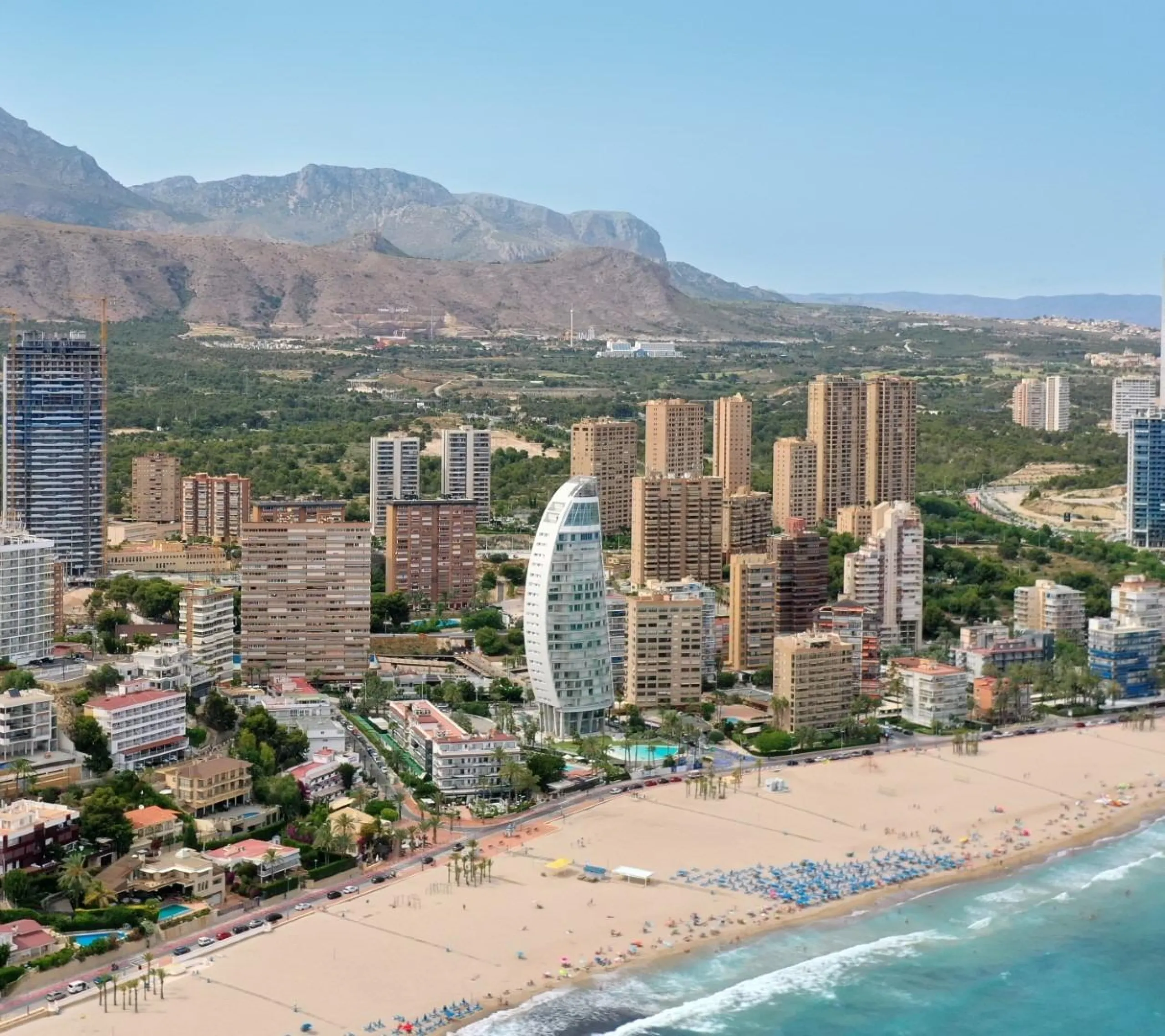 Last luxury apartments on the first line of Poniente beach