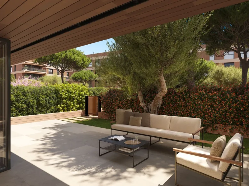 Premium Seafront Apartments with Terrace in Gava Mar, Barcelona Coast