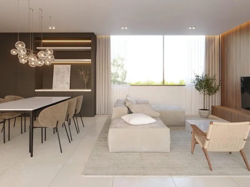 New apartments in complete urbanization and sea views