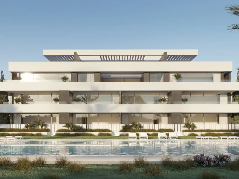 New apartments in complete urbanization and sea views