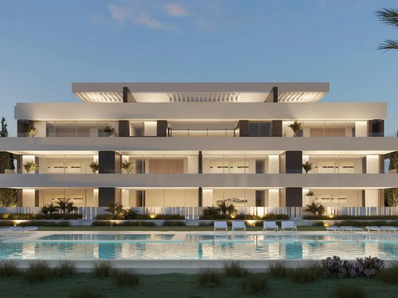 New apartments in complete urbanization and sea views
