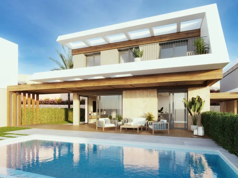 New development of single-family homes in Polop
