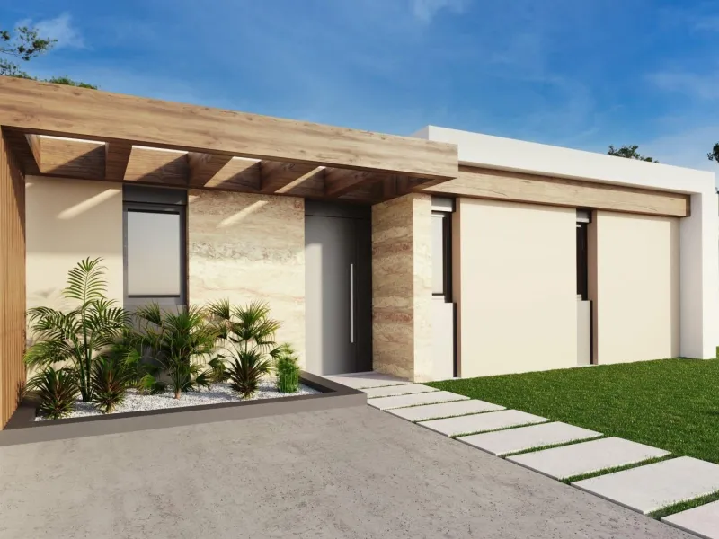 New development of single-family homes in Polop
