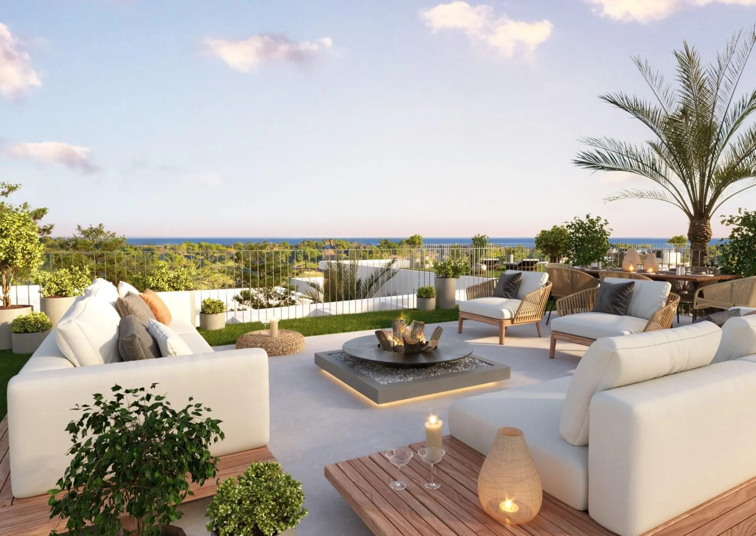 New development of single-family homes in Polop