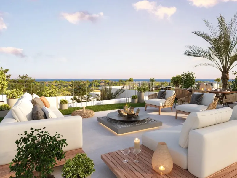 New development of single-family homes in Polop