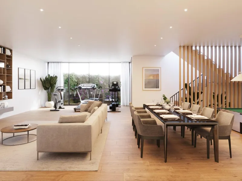 New development of single-family homes in Polop