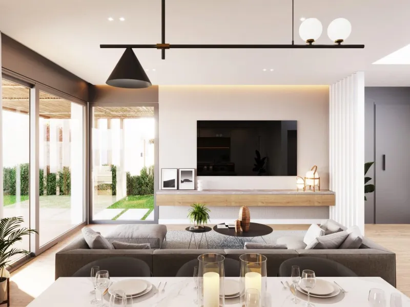 New development of single-family homes in Polop
