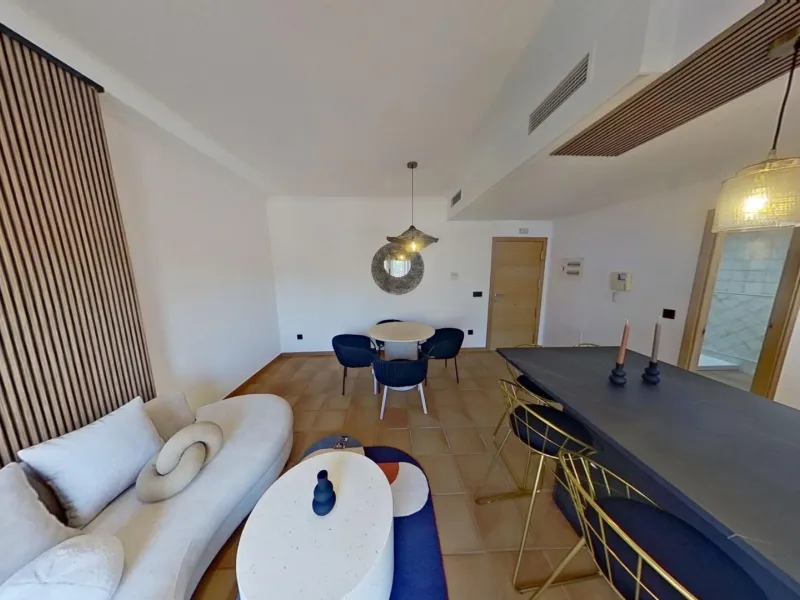 Beautiful apartment with large terrace, 2 bedrooms, 2 bathrooms at 500m from Archena spa and mountain views