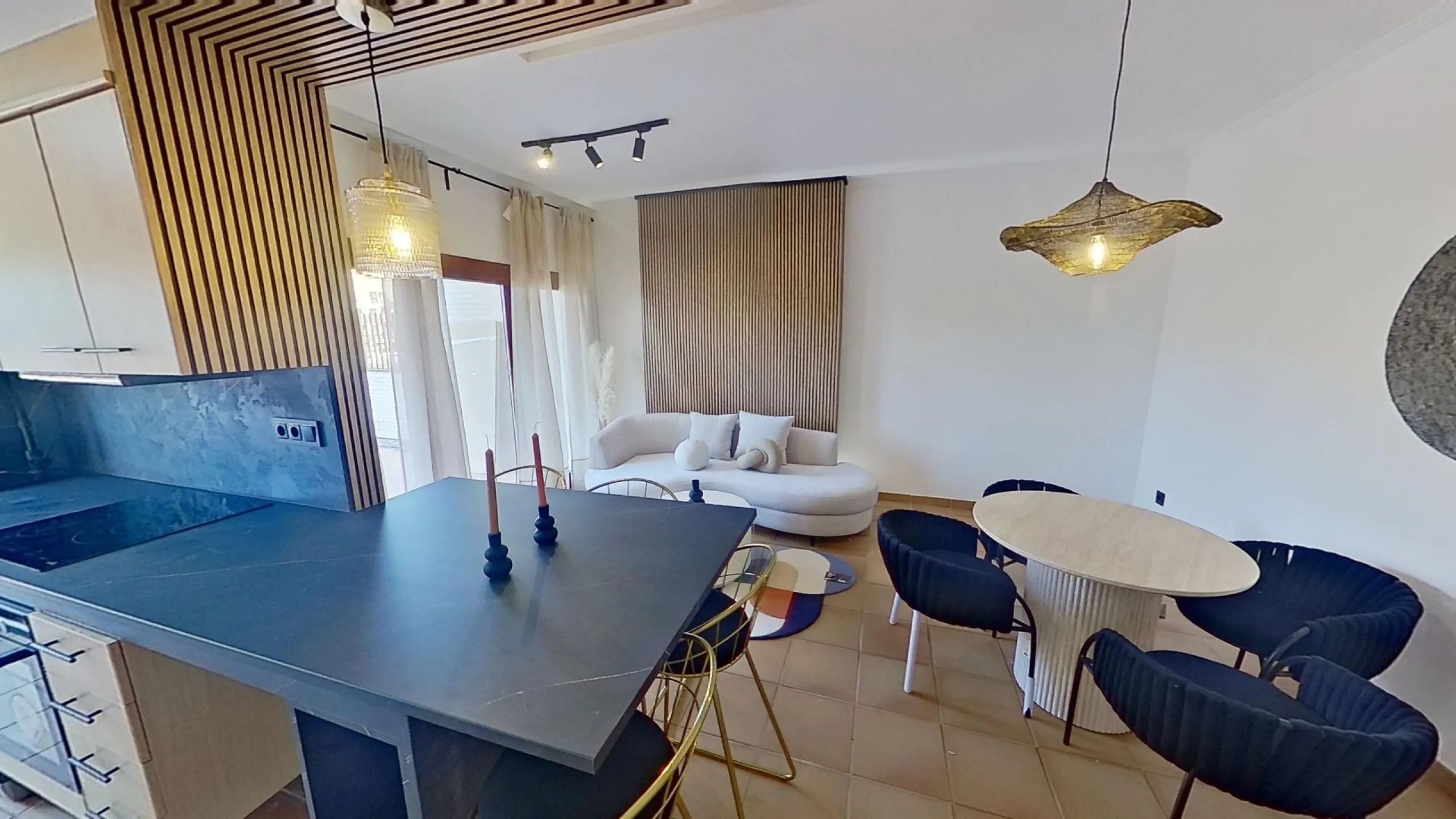 Beautiful apartment with large terrace, 2 bedrooms, 2 bathrooms at 500m from Archena spa and mountain views