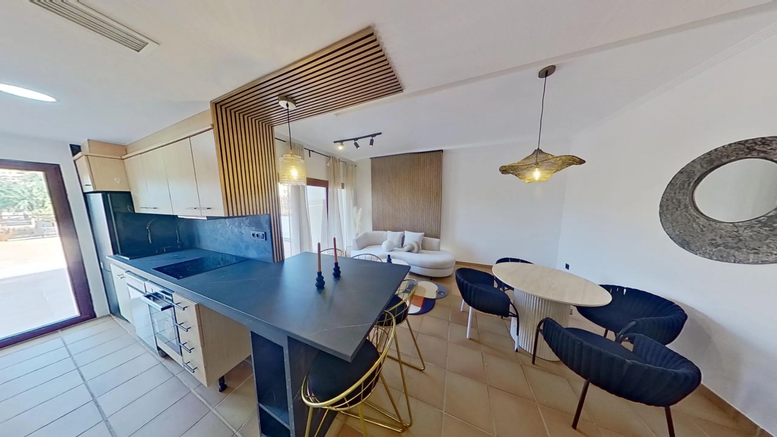 Beautiful apartment with large terrace, 2 bedrooms, 2 bathrooms at 500m from Archena spa and mountain views