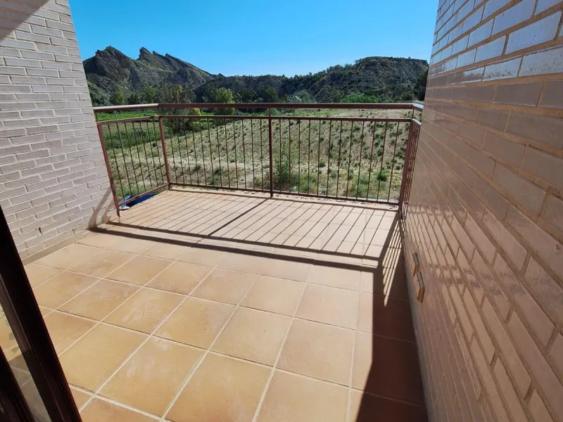 Apartment in Archena with views of the Ricote Valley and near the spa + garage + storage room sauna gym and pools