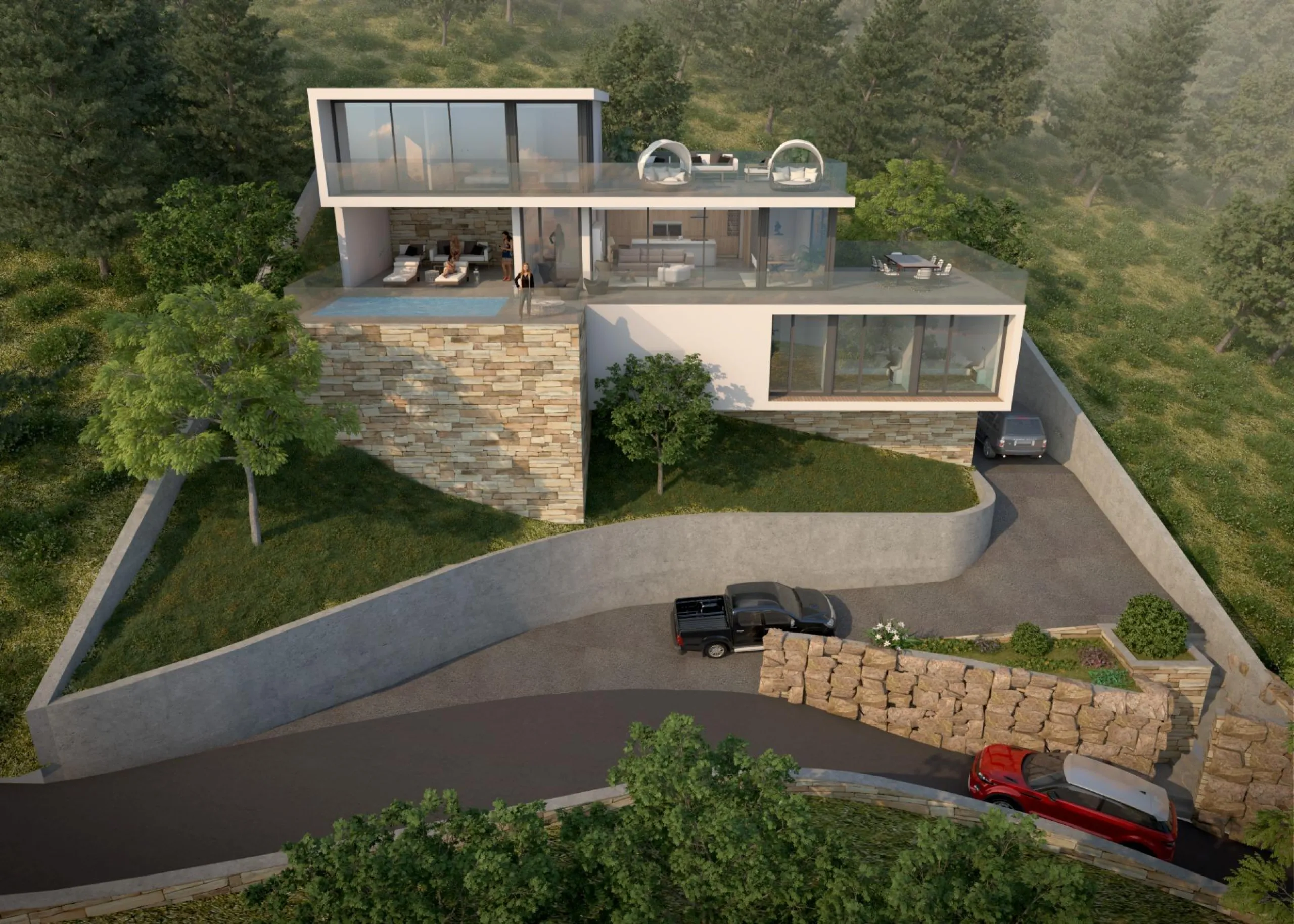 VILLA EN EL PARQUE NATURAL SIERRA CALDERONA